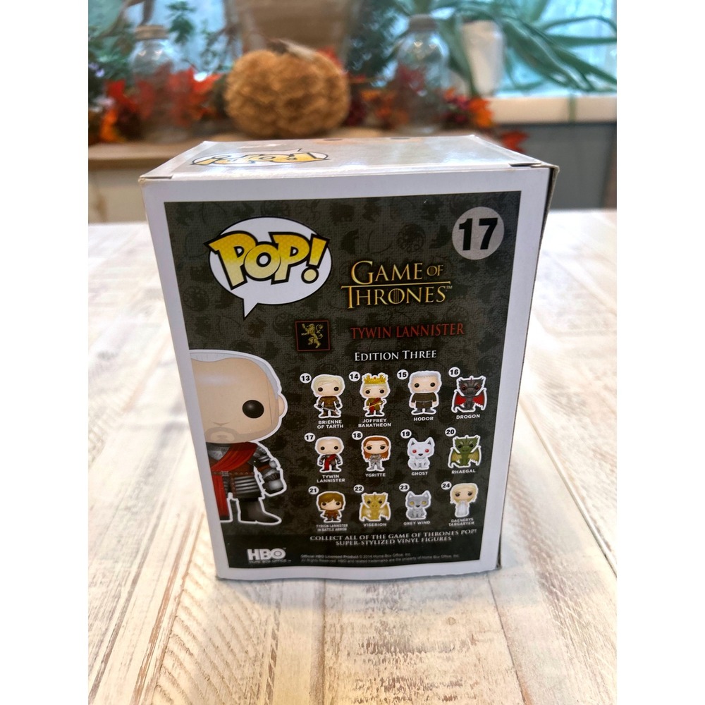 Funko Pop Game of Thrones Tywin Lannister Vinyl Figure Edition Three 17 - Picture 3 of 6